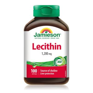 کپسول لسیتین جمیسون 1200 میلی گرم 100 عدد Jamieson Lecithin