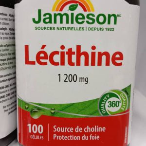 کپسول لسیتین جمیسون 1200 میلی گرم 100 عدد Jamieson Lecithin